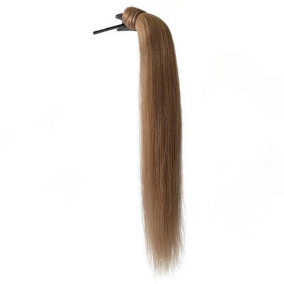 원시 인적 머리카락 말 꼬리 연장품 염색 50.00cm * 8.00cm * 3.00cm 패키지 크기