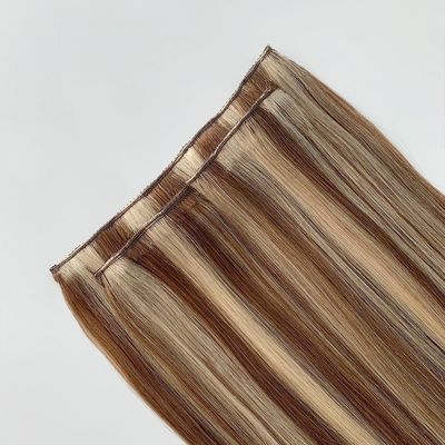 짧은 머리카락을위한 클립 인 헤어 확장자 두 번 당겨 렘리 인간 머리카락 사용자 정의 요청