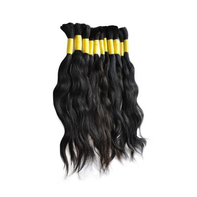 100g/패크 처녀 자연 유럽 금발/은하/ 회색 젖고 파동한 인간 넥털 대량