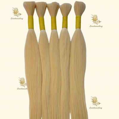 레미 헤어 등급 대용량 헤어 확장자 맞춤형 대용량 인간 머리카락 러시아 처녀 머리카락