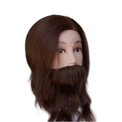 남성 인형 머리와 수염 전문 헤어 스타일러 훈련 인형