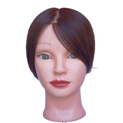 16인치 100% 인적 머리카락 훈련 머리가 프로 프로