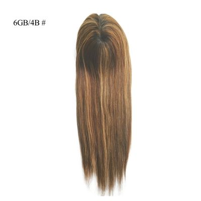 여성용 유태인 코셔 토퍼 5.5X6 프라임 프라임 큐티컬 정렬 된 머리 조각
